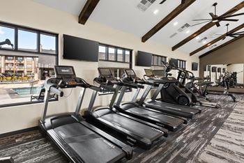 Fully equipped fitness center